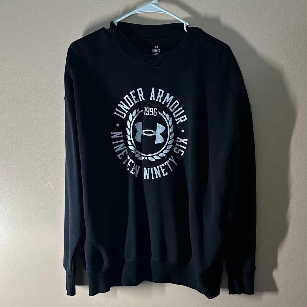 Under Armour Black Crewneck Men's Sweater